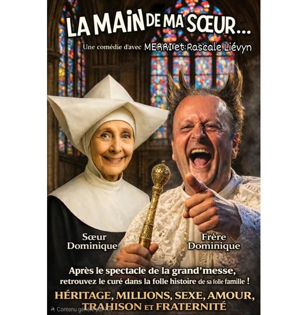 Affiche_La main de ma soeur - ©Les Arts dans l_R_Péronnas