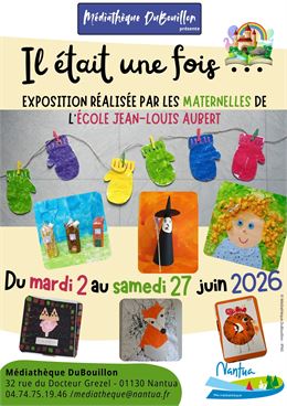 Affiche exposition - Médiathèque DuBouillon