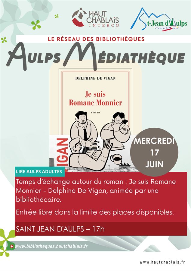 Lire Aulps adultes_Saint-Jean-d'Aulps - Médiathèque Saint Jean d'Aulps