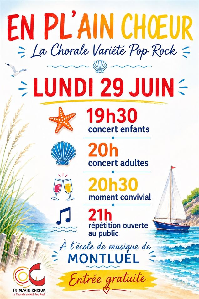 Concert de la Chorale En Pl'Ain Choeur_Montluel - En Pl'Ain Choeur