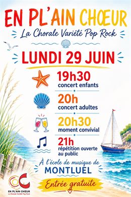 Concert de la Chorale En Pl'Ain Choeur_Montluel - En Pl'Ain Choeur