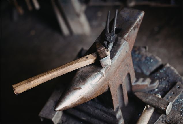 Démonstration de forge - Métal & Bois_La Toussuire