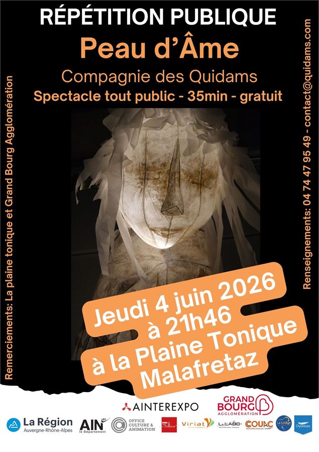Peau d'Âme - ©Cie des Quidams