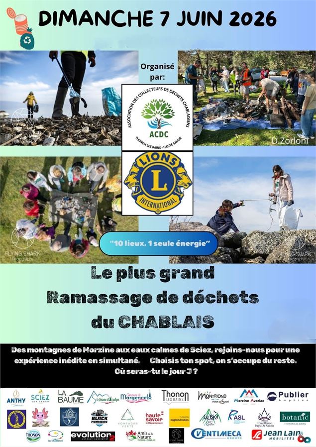 Rendez-vous à Montriond dimanche 7 juin à 9h30 pour une matinée nettoyage. - ACDC