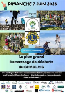 Rendez-vous à Montriond dimanche 7 juin à 9h30 pour une matinée nettoyage. - ACDC
