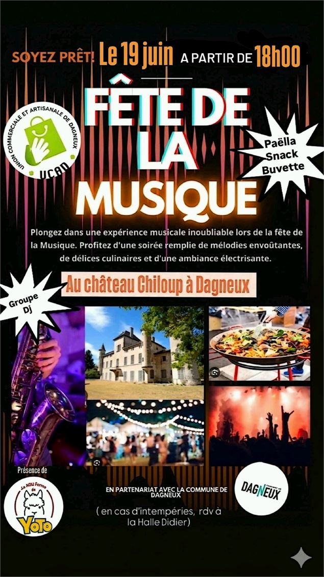 Fête de la musique_Dagneux - UCAD Dagneux