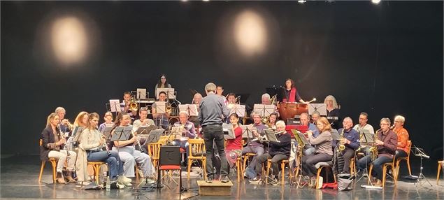 Concert de l'Harmonie de Moûtiers  Salle des fêtes de Pomblière_Saint-Marcel - Harmonie de Hautecour