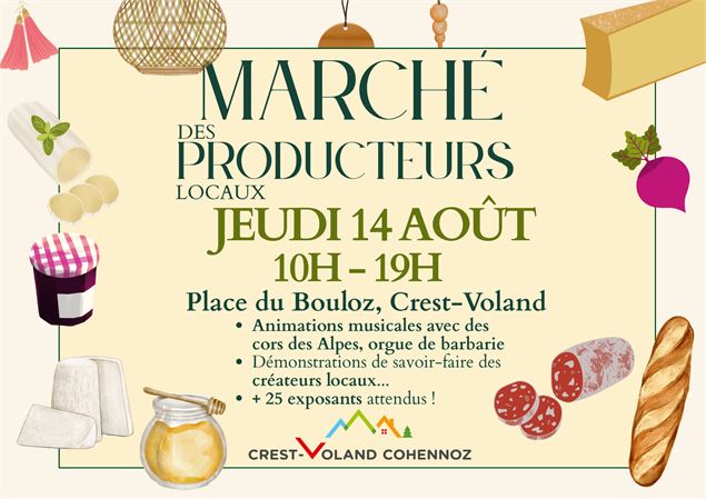 Marché des Savoie'R Faire_Crest-Voland - OT CVC