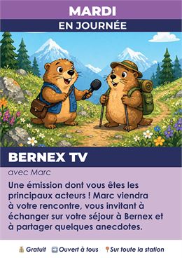 Affiche de l'animation - Bernex Mairie