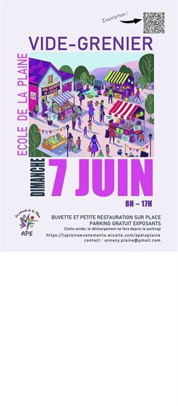 Vide-Grenier de la Plaine_Annecy - APE Ecole de la Plaine
