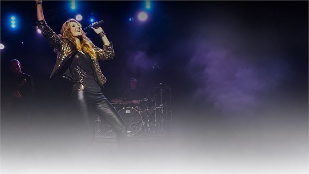 Sosie de Céline Dion sur scène - canva