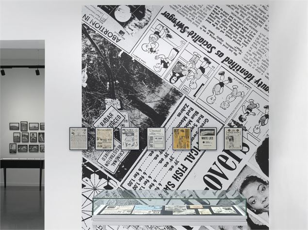 Visite commentée gratuite de l'exposition Quickkopy - vue d'exposition crédit : Annick Wetter