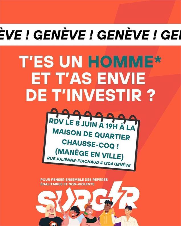 En tant qu'homme, rejoins notre équipe bénévoles MasculinitéS ! - Fondation Surgir