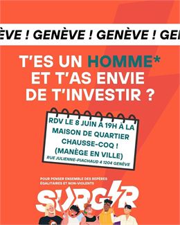 En tant qu'homme, rejoins notre équipe bénévoles MasculinitéS ! - Fondation Surgir