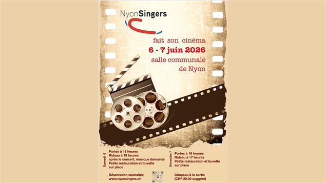 Nyon Singers fait son cinéma - ©Nyon Région Tourisme