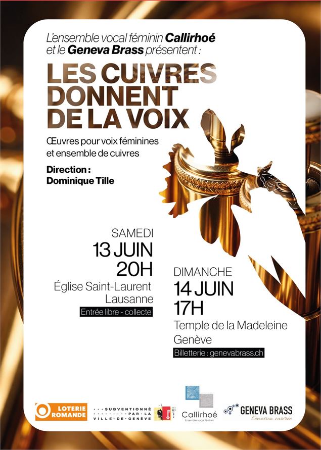 Les cuivres donnent de la voix - Geneva Brass