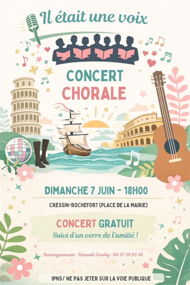 Concert de la chorale 