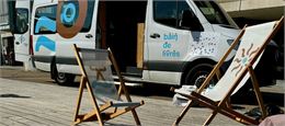 Animation en plein air : Bain de livres - DR
