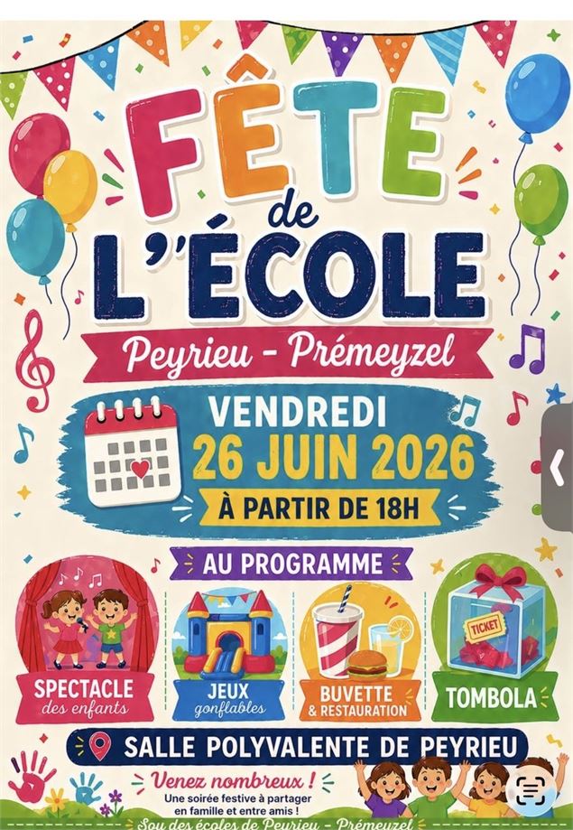 Fête de l'école_Peyrieu - Sou des Ecoles de Peyrieu-Premeyzel