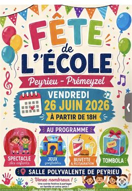 Fête de l'école_Peyrieu - Sou des Ecoles de Peyrieu-Premeyzel