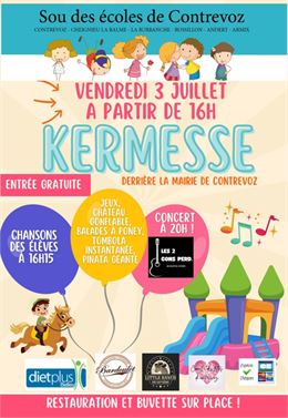 Kermesse de l'école_Contrevoz - Sou des Ecoles de Contrevoz