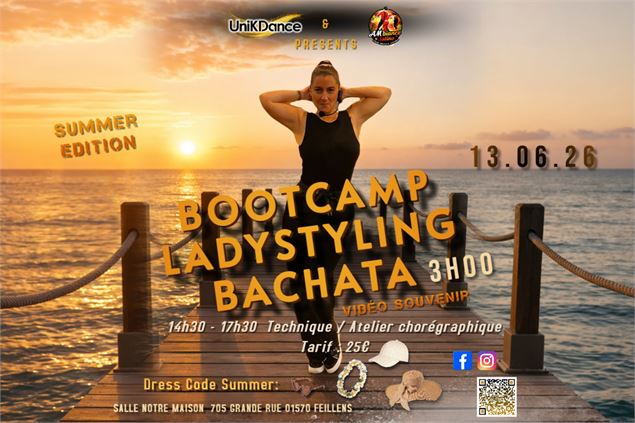 Bootcamp LadyStyling Bachata - SUMMER Edition - UniKDance