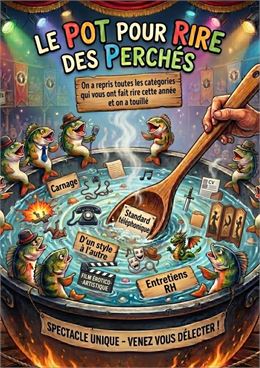 Spectacle d'improvisation des Perchés du Lac : Le Pot Pour Rire - DR