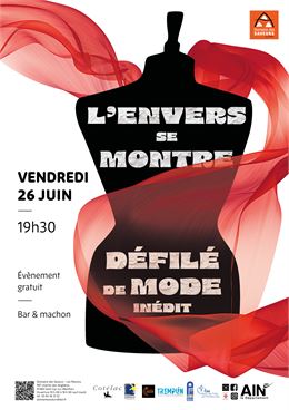 L'envers se montre - défilé de mode_Saint-Cyr-sur-Menthon - Département Ain