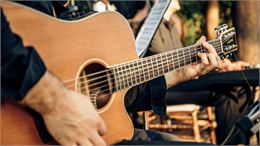 Concert de Philippe Milleret_Aime-la-Plagne - Image libre de droits