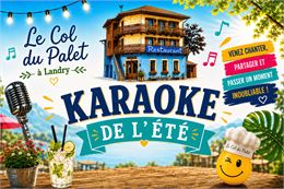 Soirée karaoké au Col du Palet