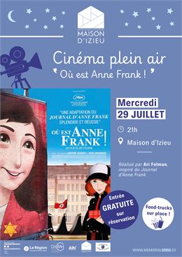 Affiche_Où est Anne Frank ! - Maison d'Izieu