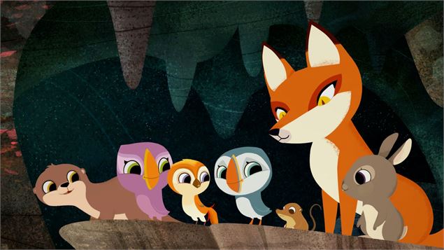 Cinéma enfants « Nouveaux copains à Puffin Rock »_Les Houches