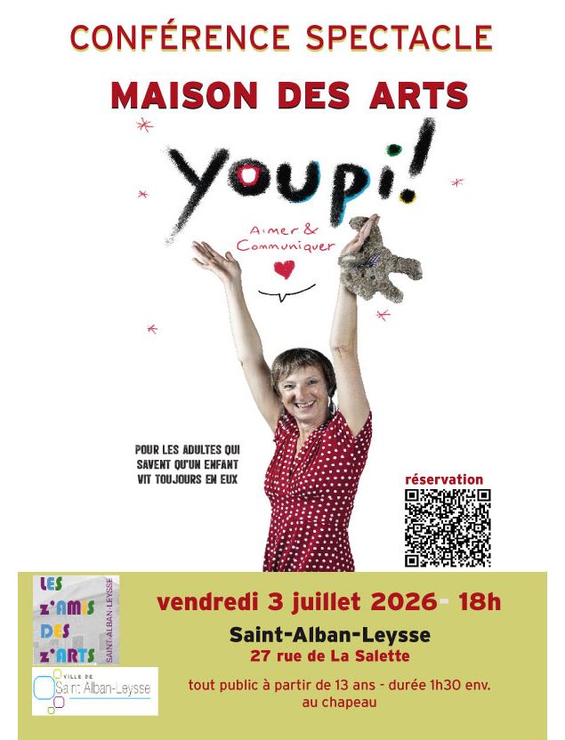 Conférence spectacle Youpi! Aimer & communiquer - Edgar Barraclough
