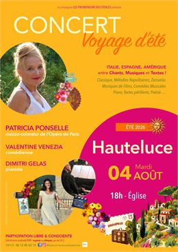 Concert voyage d'été - église d'Hauteluce_Hauteluce