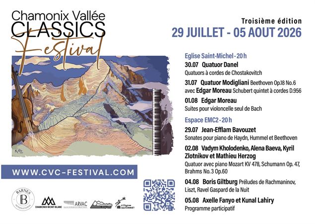 Chamonix Vallée Classics Festival_Chamonix-Mont-Blanc