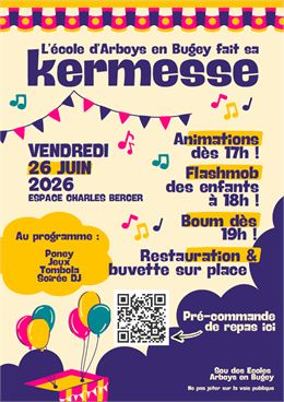 Kermesse_Arboys en Bugey - Sou des Ecoles