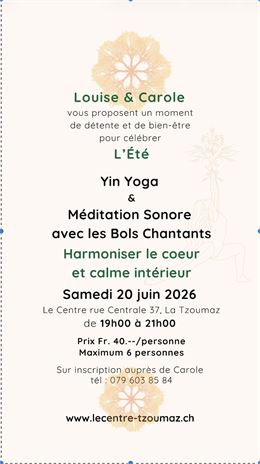 Yin Yoga et Bols chantants - OK 