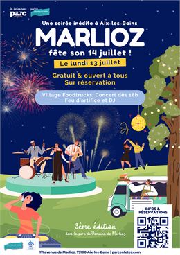 Marlioz fête son 14 juillet, le 13 juillet 2026_Aix-les-Bains