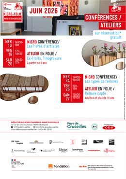 Les livres d'artistes_Cruseilles - Micro-Folie Pays de Cruseilles