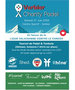 VERBIER CHARITY PADEL - VERBIER CHARITY PADEL