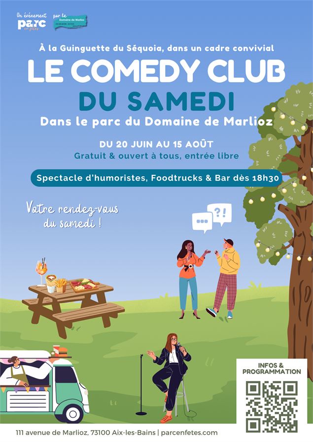 Le Comedy Club du Samedi - Parc en fetes