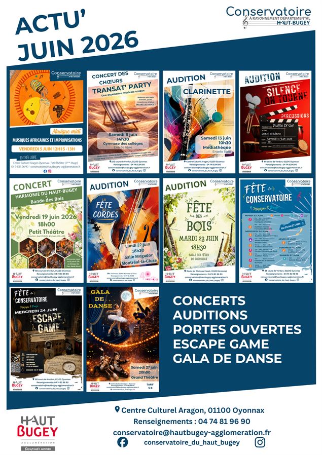Affiche - Conservatoire