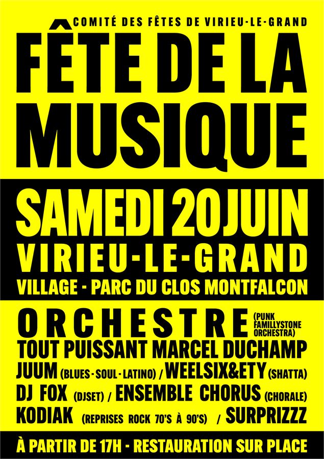 Fête de la Musique à Virieu le Grand - Comité des Fêtes de Virieu le Grand