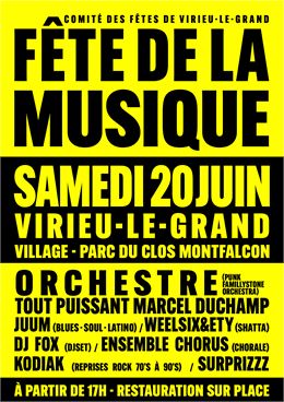 Fête de la Musique à Virieu le Grand - Comité des Fêtes de Virieu le Grand