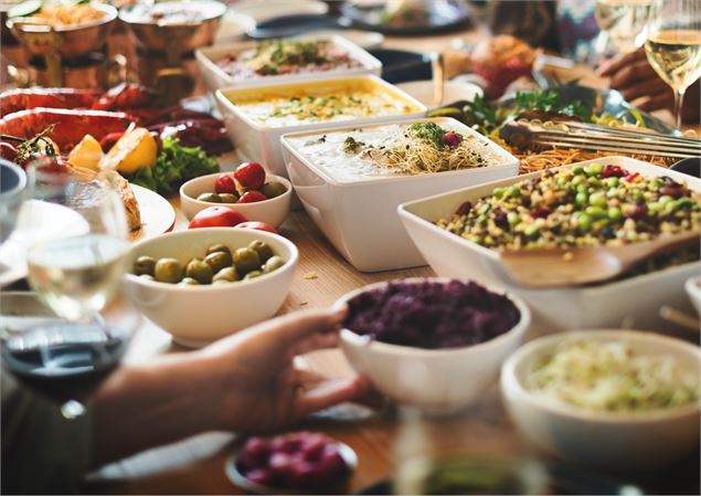 Apéro Cuisine du monde - libre de droit