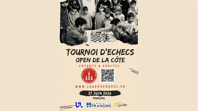 Tournoi d'échecs OPEN DE LA CÔTE 2026 - La Garde du Roi - Tournoi d'échecs OPEN DE LA CÔTE