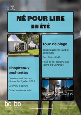 Né pour lire en été : chapiteaux enchantés - DR