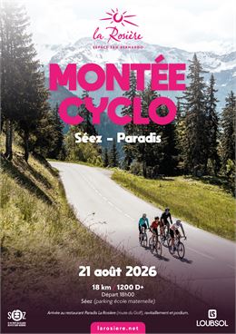 Montée Cyclo PARADiS - Séez > Golf de La Rosière_Séez