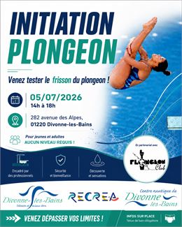 Initiation plongeon - © 2026 Centre nautique de Divonne-les-Bains – Tous droits réservés