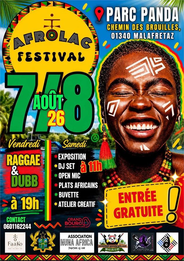 Affiche Festival Afrolac - ©Faako